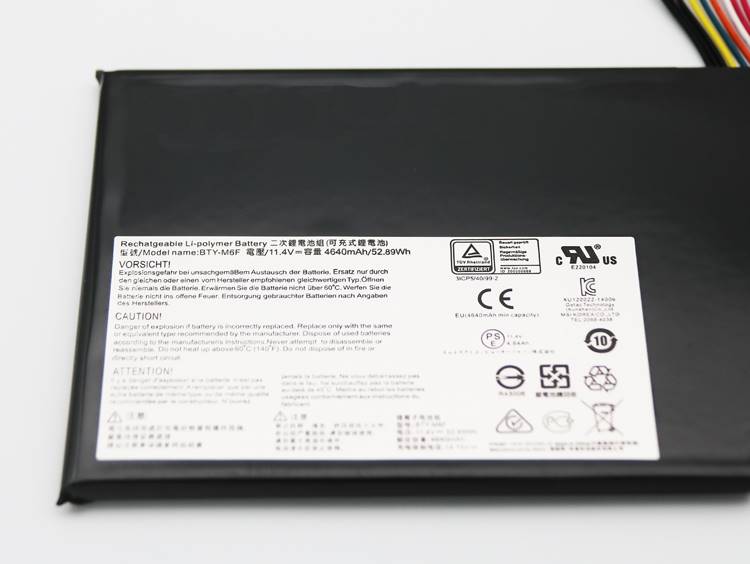 Origineel 52Whr 4640mAh MSI GS60 MS-16H8 MS-16H2 Accu Batterij