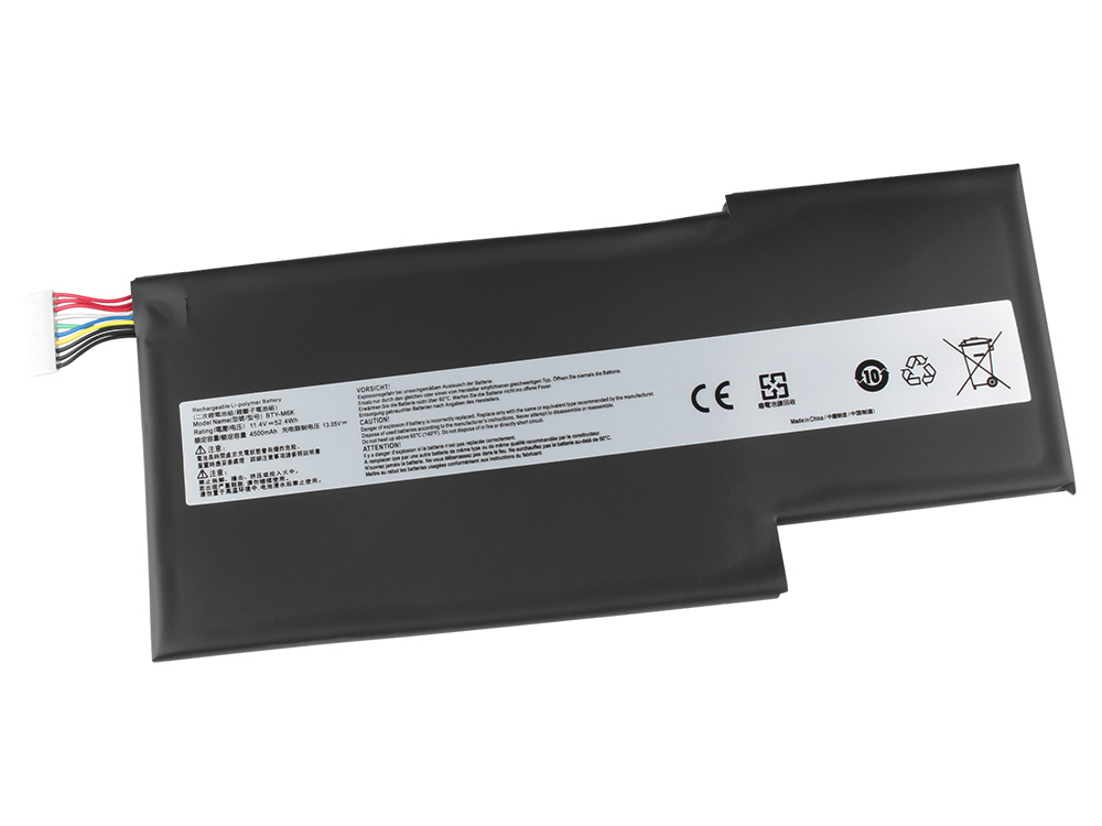 Originele 4600mAh 52.4Wh 3-Cellen MSI BTY-M6K Accu Batterij