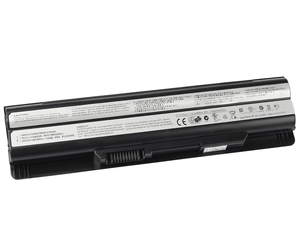 4400mAh 6Cellen MSI GE60 2OC (MS-16GC) GE60 2OC-097US Accu Batterij