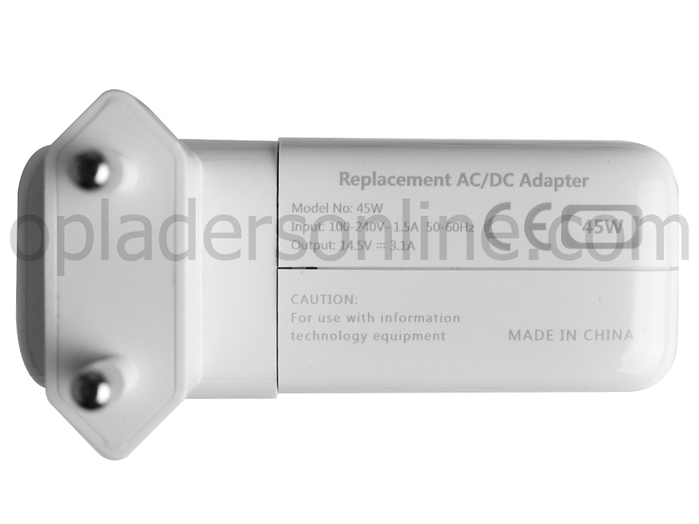 45W Apple A1237 Magsafe Adapter Voeding Oplader