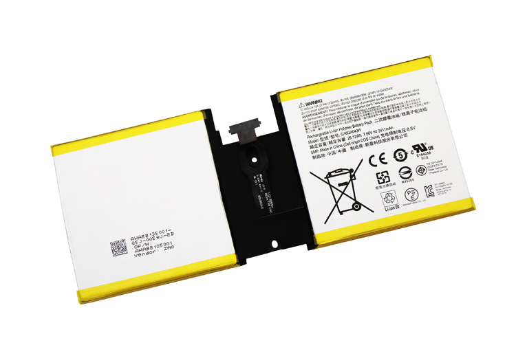 Originele Microsoft G16QA043H Accu 3411mAh 26.12Wh 2-Cellen