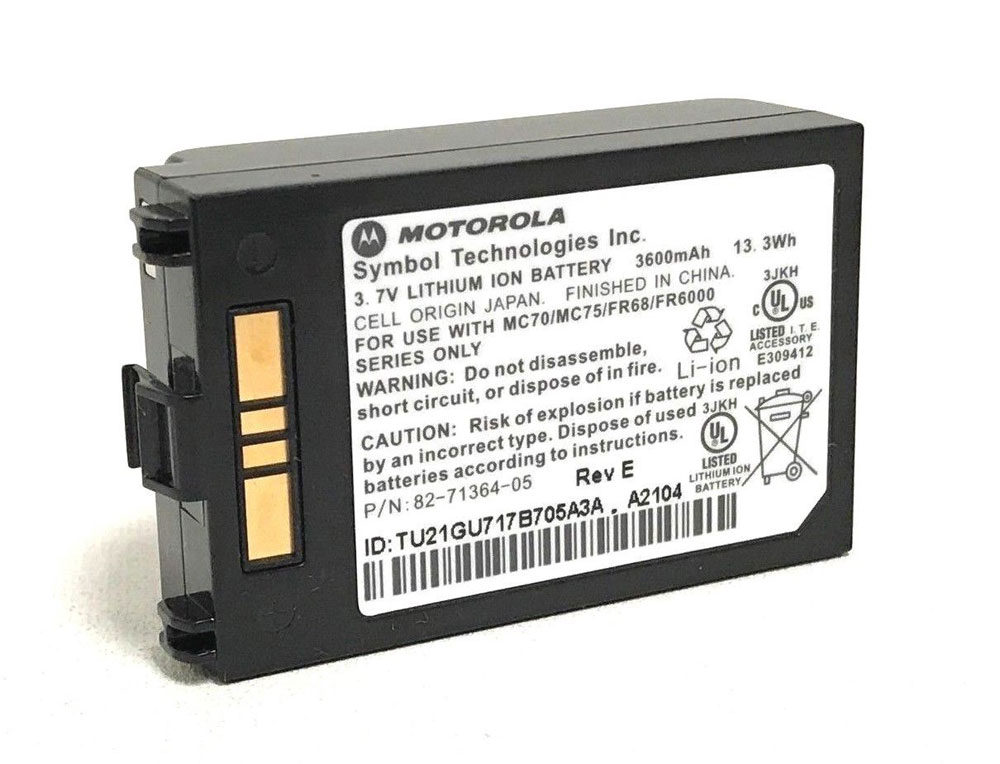 3.7V 3600mAh 13.3Wh Motorola 82-71364-03 82-71364-05 Batterij