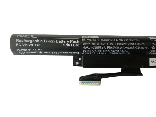 Nieuw Accu NEC 4INR19/66 NEC PC-VP-WP141 3180mAh 46Wh 4-Cellen