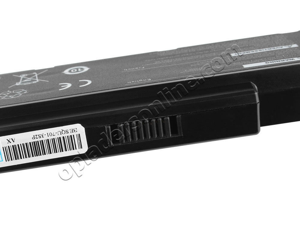 5200mAh 6-Cellen Packard Bell SQU-712 Accu Batterij