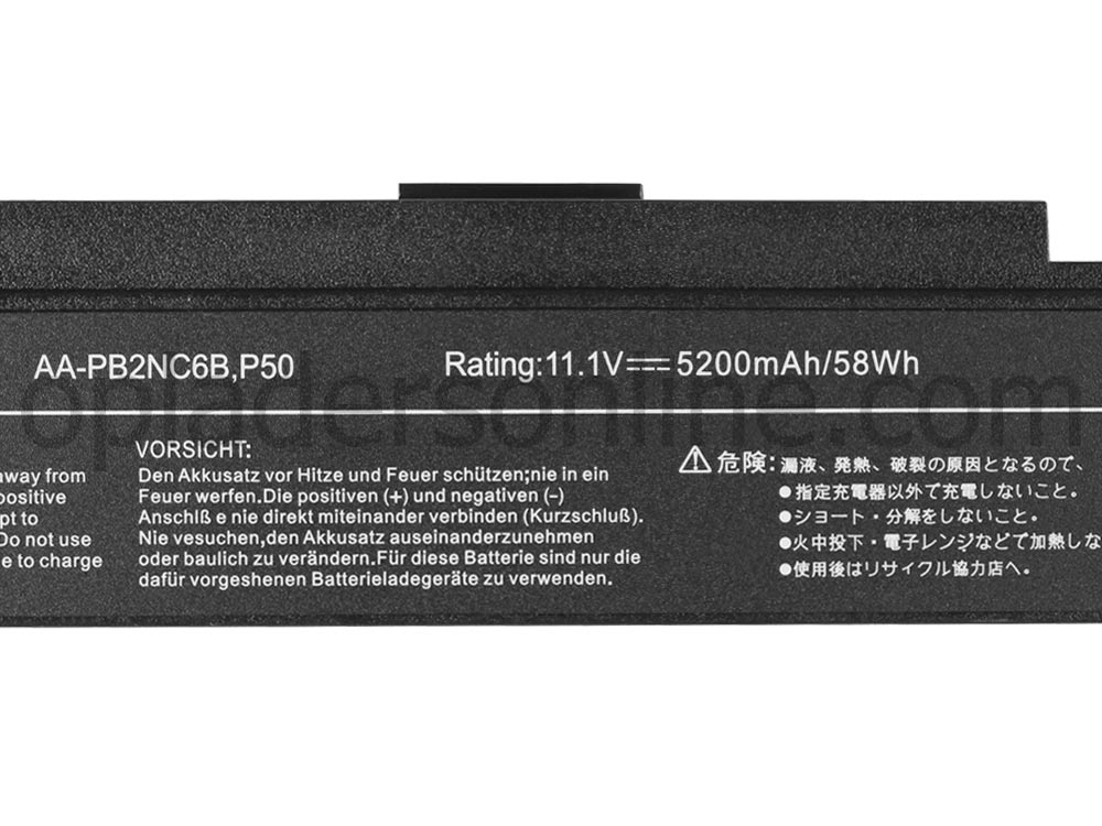 Originele 58Wh Samsung 300E5A 300E5Z 300E7A 300E7Z Accu Batterij