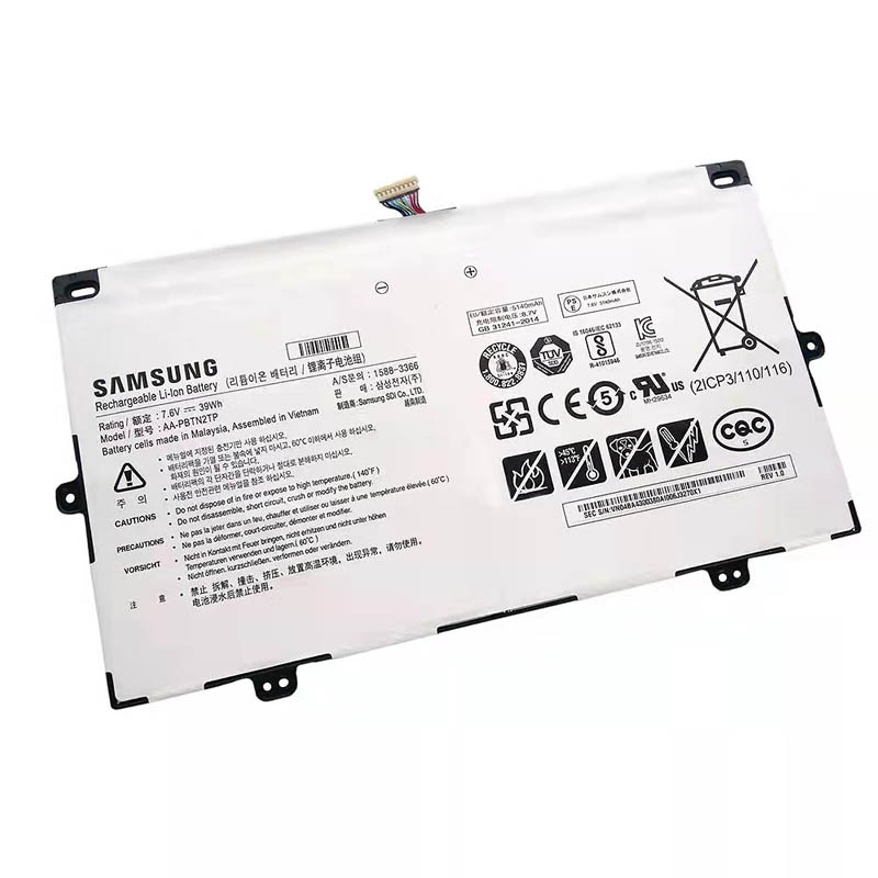 Originele Samsung Chromebook Plus XE513C24 Accu 7.6V 5140mAh 39Wh 2 Cellen