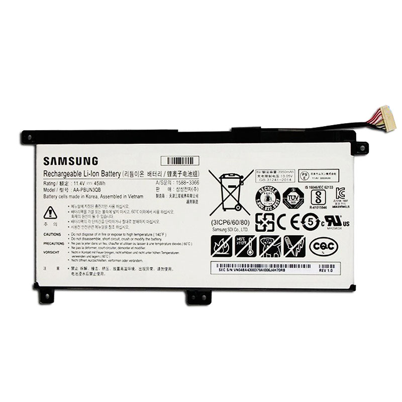 Originele Samsung AA-PBUN3QB Samsung NP740U3L Accu 11.4V 3950mAh 45Wh