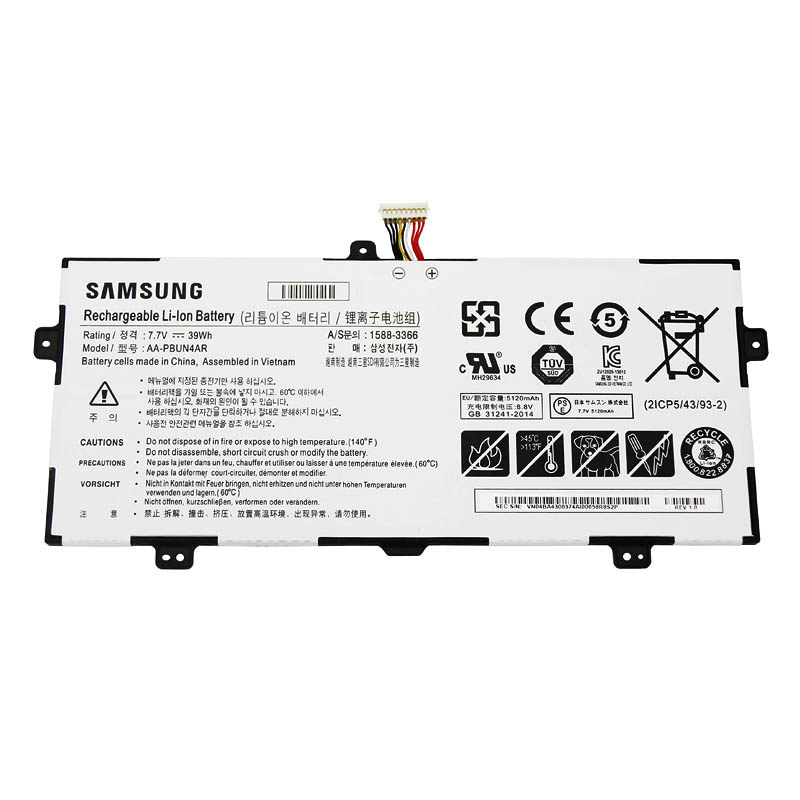 Originele Samsung 900X5L-K01 900X5L-K02 940X3L-K02 Accu Batterij 5120mAh 39Wh