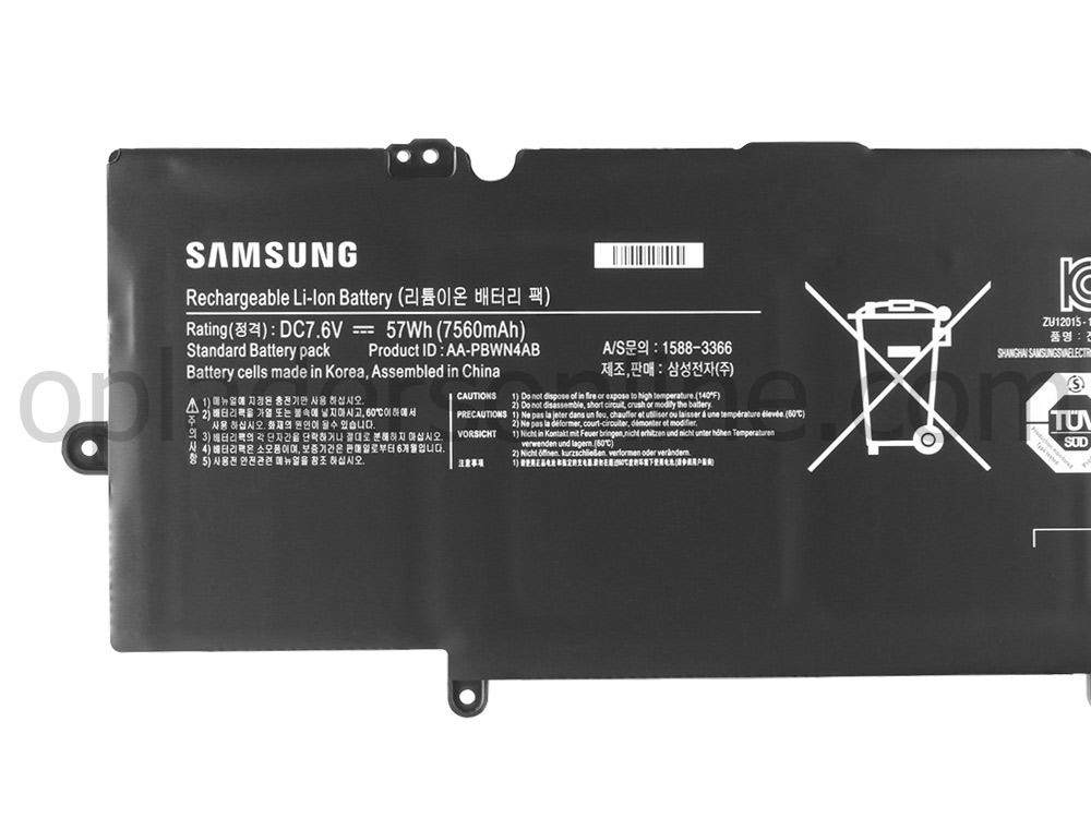 Origineel Samsung ATIV Book 7 730U3E NP730U3E 13.3" Accu Batterij