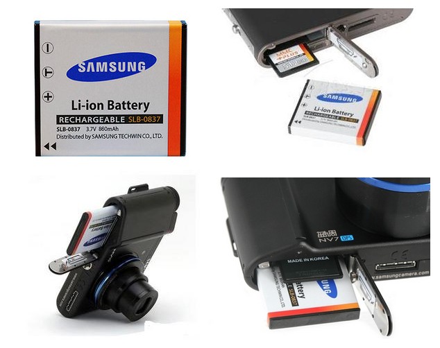 Originele Samsung DIGIMAX I50 DIGIMAX I6 DIGIMAX I70 Camera batterij 860mAh