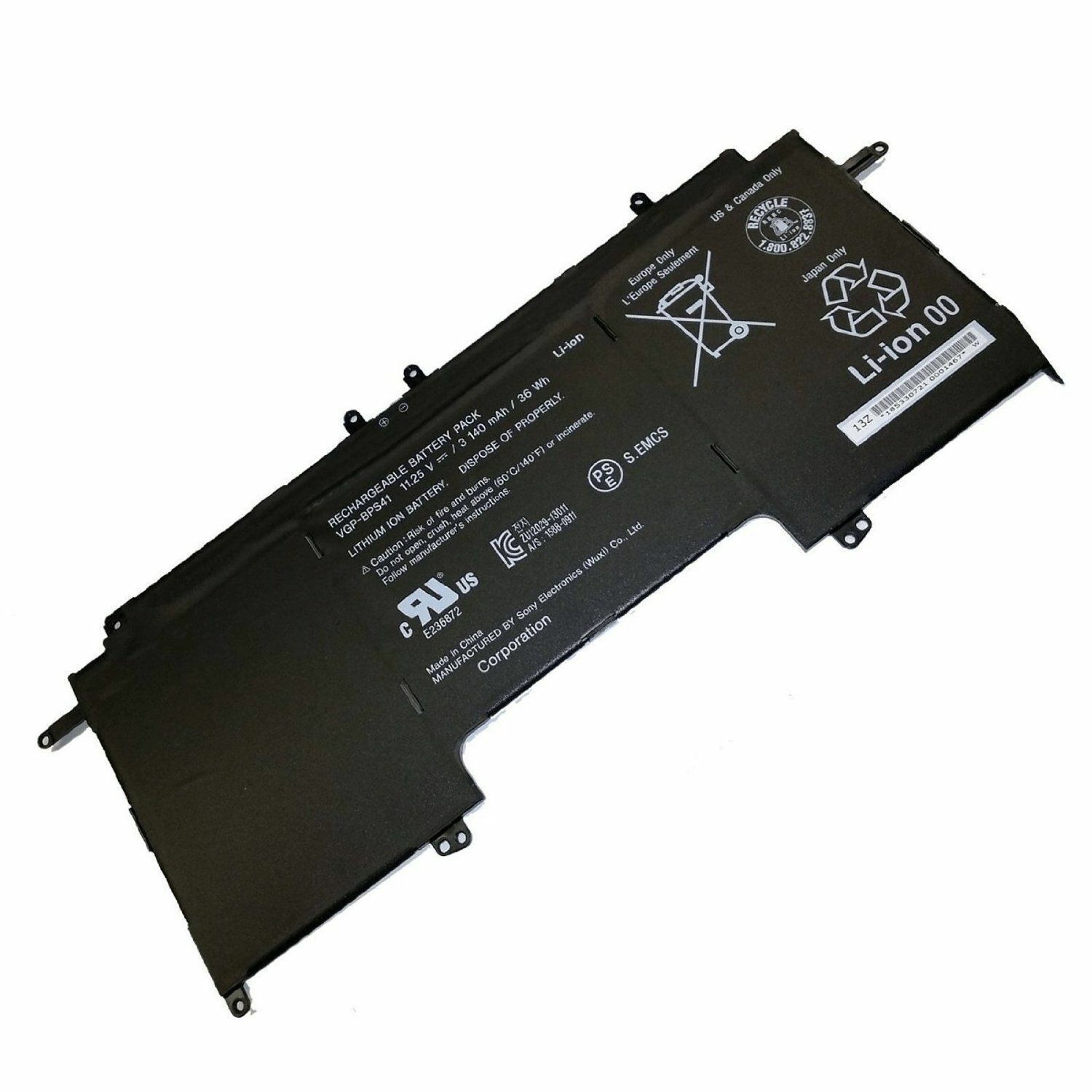 Origineel 3140mAh 36Wh Sony Vaio SVF13N13CXB SVF13N1ACXS Accu Batterij