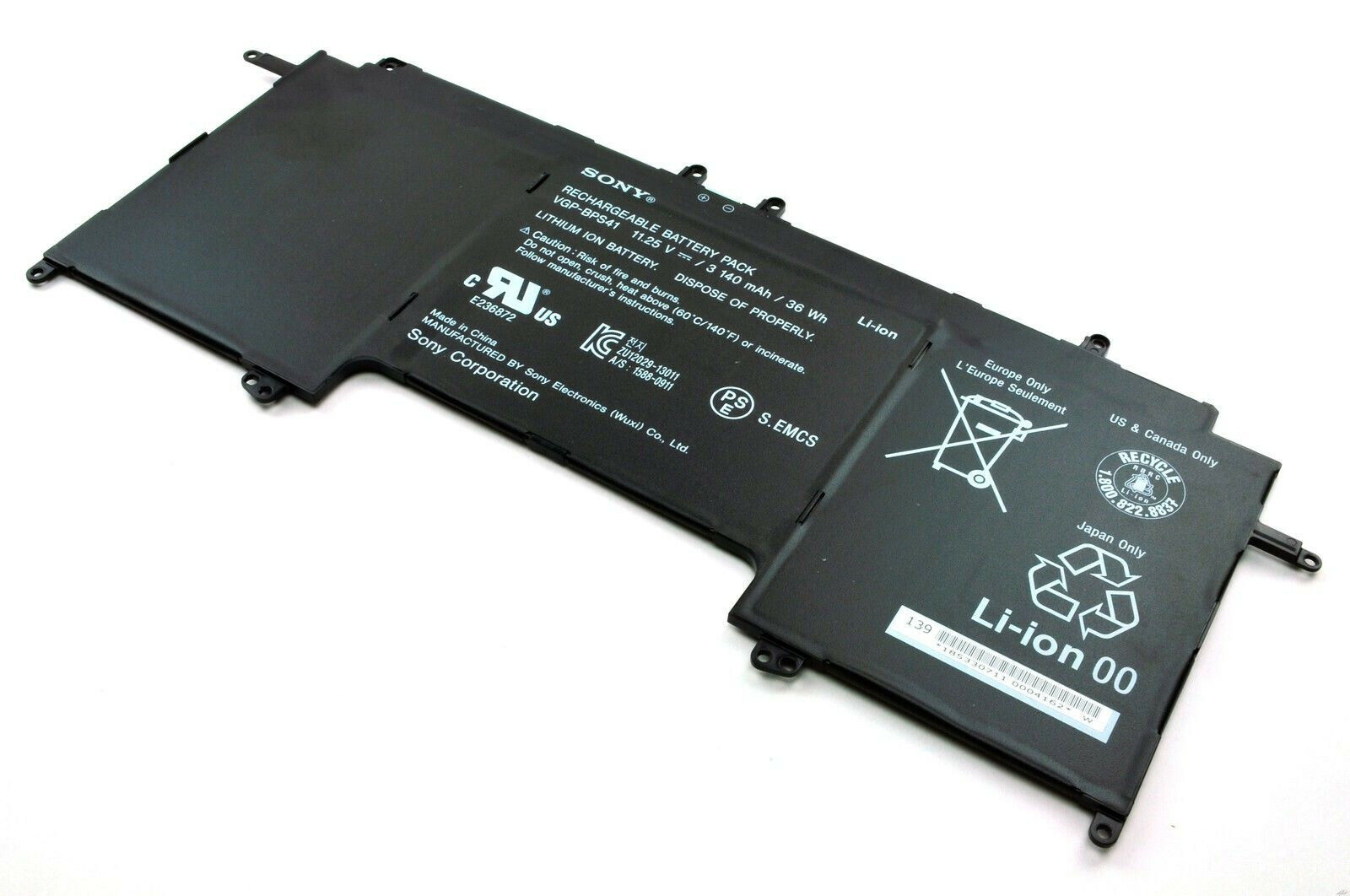 Origineel 3140mAh 36Wh Sony Vaio SVF13N13CXB SVF13N1ACXS Accu Batterij