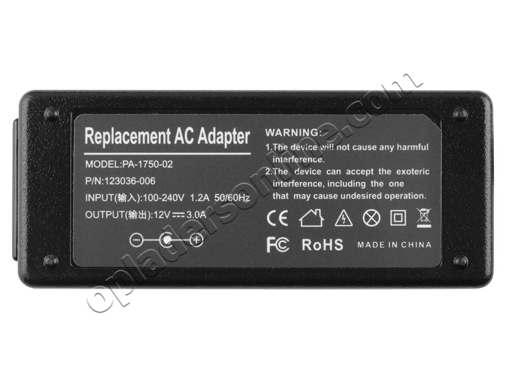 36W Toshiba Excite AT10LE-A-108 AC Adapter Voeding Oplader