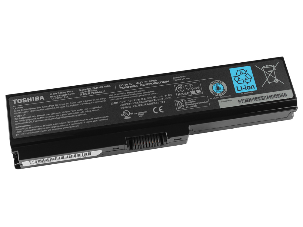 4200mAh Toshiba PA3636U-1BRS PA3638U-1BAP PA3638U-1BRS Accu Batterij