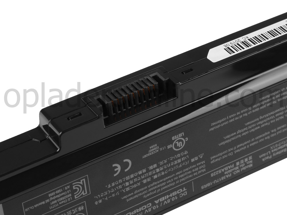 4200mAh 6 Cellen Toshiba Satellite C640-I401A Accu Batterij